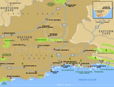 Garden Route Map